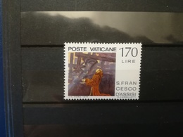 FRANCOBOLLI STAMPS VATICANO VATICAN 1977 MNH** NUOVI SERIE 750 ANNI MORTE S. FRANCESO VATICANE - Altri & Non Classificati