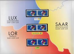 Saar-Lor-Lux Herrinneringsmap - Cartoline Commemorative