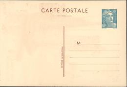 Entier CP Marianne Gandon 8F Turquoise Congrès Philatélique Des Sables D'Olonne Sanguine Storch J8a Neuf - Standard Postcards & Stamped On Demand (before 1995)