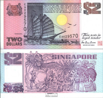 Singapur Pick-Nr: 37 Bankfrisch 1998 2 Dollars - Singapore