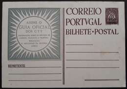 Portugal - Stationery / Inteiro Postal (IP) - PROFILAXIA SOCIAL / GUIA OFICIAL DOS CTT - Uncirculated ($30 Caravela $50) - Ganzsachen