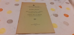 ISTRUZIONI SUL MODO DI PRELEVARE I CAMPIONI DELLE PATERIE DA ANALIZZARE E TARIFFE- PORTICI 1902 - Mathematics & Physics