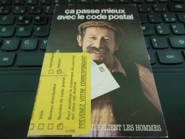 çA PASSE MIEUX AVEC LE CODE POSTAL  AVEC VIGNETTE JAUNE CP ERRONE - Lettres & Documents