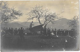 FOIX Ou Environs (09) Carte Photo Aviation Avion Beau Plan Meeting ? - Foix