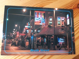 Postcard, USA - Beale Street, Memphis Tennessee, Mint - Memphis