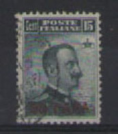 LEVANTE COSTANTINOPOLI 1908 EFFIGE DI V.EMANUELE III 3°EMISSIONE LOCALE SASS. 15 USATO VF - Unclassified