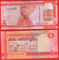 Gambia 5 Dalasis 2015 P-31 UNC - Gambie