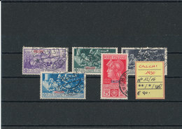 CALCHI 1930 USATI CAT N° 12-16 - Egée (Carchi)