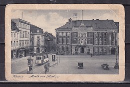 362O * KÜSTRIN * MARKT MIT RATHAUS *  BENUTZUNGSSPUREN * 1939 **! - Neumark