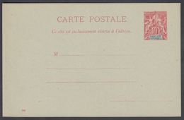 1900. GUADELOUPE Et DEPENDANCES. CARTE POSTALE.  10 C. Red.  () - JF321939 - Covers & Documents