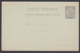 1900. GUADELOUPE Et DEPENDANCES. CARTE POSTALE.  10 C. Black.  () - JF321945 - Storia Postale