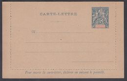 1900. GUADELOUPE Et DEPENDANCES. CARTE LETTRE.  15 C. Blue.  () - JF321970 - Briefe U. Dokumente