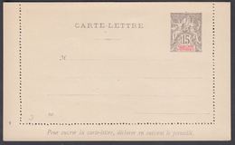 1900. GUADELOUPE Et DEPENDANCES. CARTE LETTRE.  15 C. Gray.  () - JF321977 - Briefe U. Dokumente