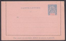 1900. GUADELOUPE Et DEPENDANCES. CARTE LETTRE.  25 C. Blue.  () - JF321978 - Storia Postale