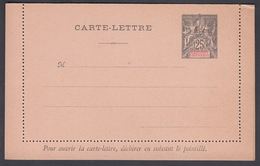 1900. GUADELOUPE Et DEPENDANCES. CARTE LETTRE.  25 C. Black.  () - JF321987 - Briefe U. Dokumente