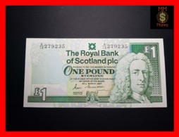 SCOTLAND 1 £ 25.3.1987  P. 346 "Royal Bank Of Scotland"  *scarce*   *large Size*  UNC - 1 Pond