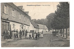 /80/  FEUQUIERES EN VIMIEU RUE DE LA PLACE - Feuquieres En Vimeu