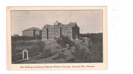 LINCOLN, Nebraska, USA, Advertising For Nebraska Wesleyan University, Pre-1920 Postcard - Lincoln
