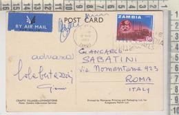 Storia Postale Francobollo Commemorativo Zambia Crafts Village Nice Stamp - Zambia