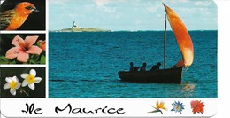 MAURICE       RETOUR DE PECHE A VIEUX GRAND PORT  (PHARE) - Maurice