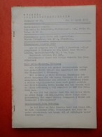 SVENSKA EXLIBRISFÖRENINGEN - Cirkulär Nr 20 - Den 10 April 1953 - Exlibris