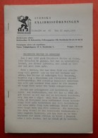 SVENSKA EXLIBRISFÖRENINGEN - Cirkulär Nr 40 - Den 12 Sept 1956 - Ex-libris