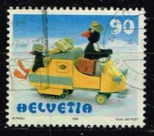 Schweiz 1999,Michel# 1674 O  Pingu Comicfigur - Used Stamps