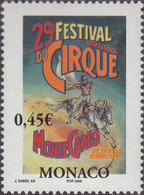 MONACO 2004, Circus Monte Carlo, Michel 2718 MNH 26761 - Cirque