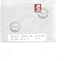 MONACO N° 305B OBL 1949 - Covers & Documents