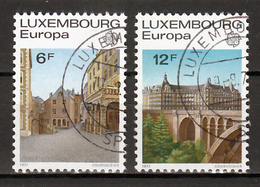 Luxemburg  Europa Cept 1977 Gestempeld - 1977