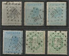 BELGIQUE - Oblitération(s) LP361 TIRLEMONT - Postmarks - Points