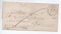 1856 - LETTRE De POPPI Pour FIRENZE - Tuscany