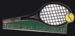 64234- Pin's.Tennis Club De Gespunsart.Ardennes. - Tennis