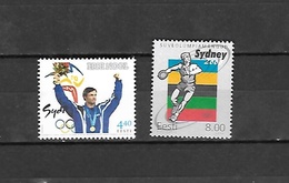 Olympische Spelen 2000 , Estland - Zegels - Summer 2000: Sydney