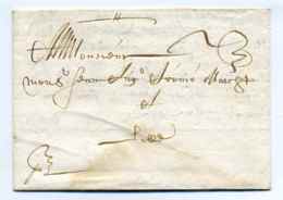 Lettre De VALENCIENNES / 1679 / Dept 57 Du Nord - ....-1700: Precursores