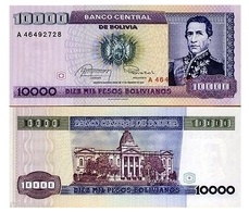 Billet Bolivie 10 000 Boliviano - Bolivie