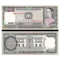 Billet Bolivie 1000 Bolivianos - Bolivia