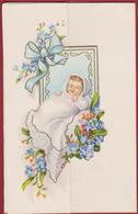 Gelukwens Telegram Geboorte Carte De Naissance Birth Card Jonggeborene - Naissance & Baptême