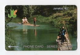 JAMAIQUE TELECARTE REF MV CARD JAM-1B J$20 CN 1JAMB DATE 1990 RIO GRANDE - Jamaica
