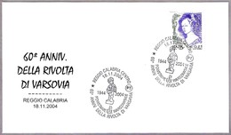 60 Aniv. Insurrecion GHETO DE VARSOVIA - 60th Anniv. Warsaw Ghetto Uprising. Regio Calabria 2004 - Jewish