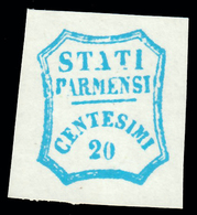 Parma - Governo Provvisorio: 20 C. Azzurro - 1859 - Parma