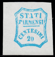 Parma - Governo Provvisorio: 20 C. Azzurro - 1859 - Parma