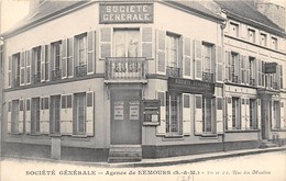 77-NEMOURS-SOCIETE-GENERALE AGENCE DE NEMOURS 20 ET 22 RUE DES MOULINS - Nemours