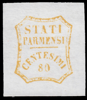 Parma - Governo Provvisorio: 80 C. Bistro Oliva - 1859 - Parma