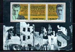 Israël. 1983. BF N° 25 ** 40ème Anniversaire De La Révolte Du Ghetto De Varsovie. - Ongebruikt (zonder Tabs)