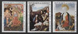 Delcampe - DAHOMEY  - TABLEAUX - POSTE AERIENNE YT 50/52 ** MNH - COTE 2006 = 18.85 EUR - Bénin – Dahomey (1960-...)