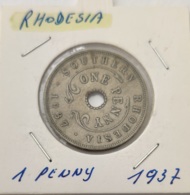 RHODESIA -- 1 PENNY 1937 - Rhodesien
