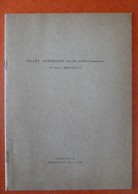 EGART ANDERSSON Dansk Exlibrissamlare - Av ERIC BERGQUIST - 1961 - Bookplates
