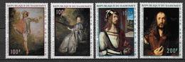 DAHOMEY  - TABLEAUX WATTEAU / DÜRER- POSTE AERIENNE YT 141/144 ** MNH - COTE 2006 = 15 EUR. - Bénin – Dahomey (1960-...)