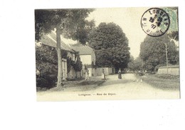 Reproduction - 52 - LONGEAU - Haute-Marne -  Rue De Dijon - Le Vallinot Longeau Percey